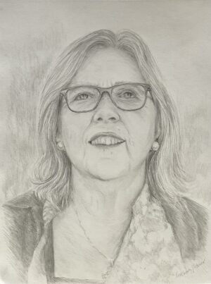Portrait of  Elizabeth May O.C. M.P.
